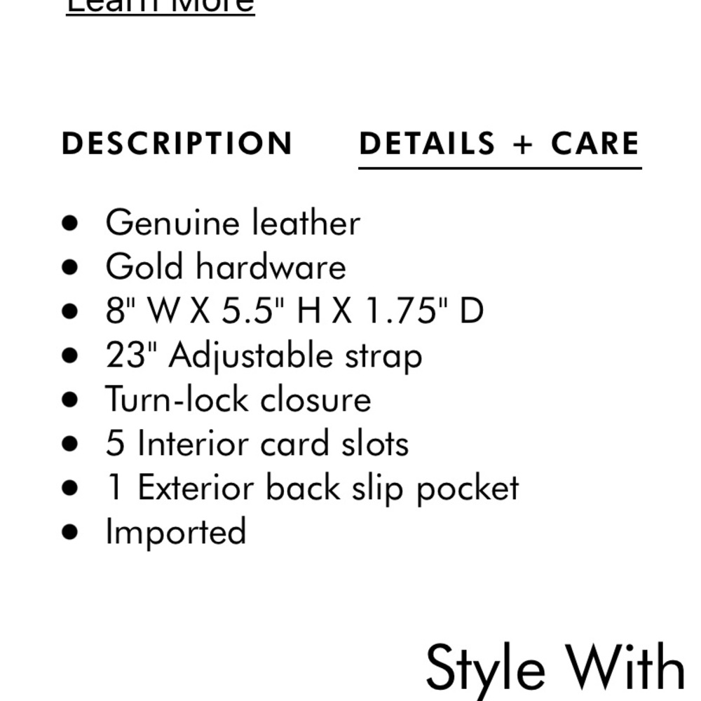 Rebecca Minkoff! Small chevron quilted love cross body - Picture 6 of 8